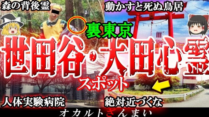 【東京】世田谷&大田区の心霊スポット7選！闇深い公園「等々力渓谷」で起きた怖い話とは…？【ゆっくり解説】