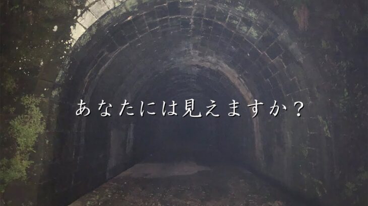 【心霊】日本最古の旧トンネルに一人で行ってみたら【大屋刑場跡＆鹿背隧道】