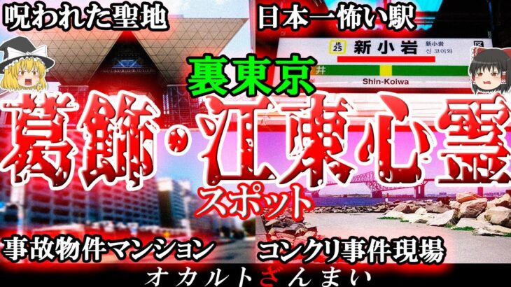 【東京】葛飾&江東区の心霊スポット7選！呪われた聖地「東京ビッグサイト」の怖い話とは…？【ゆっくり解説】