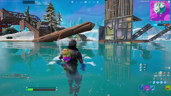 倒木で遊んでいたら心霊現象が起こったんだが!?「FORTNITE」