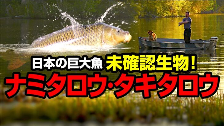 日本の巨大魚未確認生物！ナミタロウ・タキタロウ