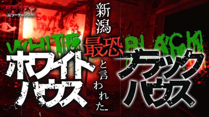 【心霊】ホワイトハウス×ブラックハウスの真実!!新潟県超有名スポットはやはり怖いのか？