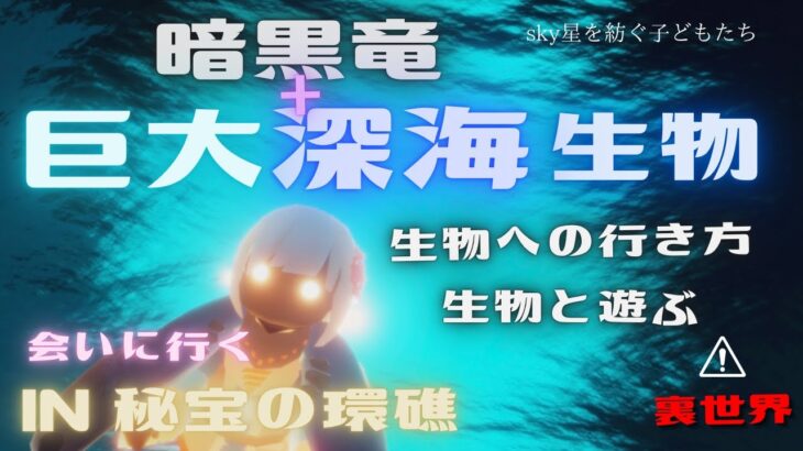 【裏世界・深海生物あり】暗黒竜と深海の未確認巨大生物に会いに行ってみた！行き方・生物と遊ぶ！ – sky星を紡ぐ子どもたち 【ゆめももch】