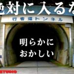 【閲覧注意】ガチ怪奇現象。心霊スポット「行者還トンネル」で撮影した映像を見て背筋が凍りついた。モトブログ