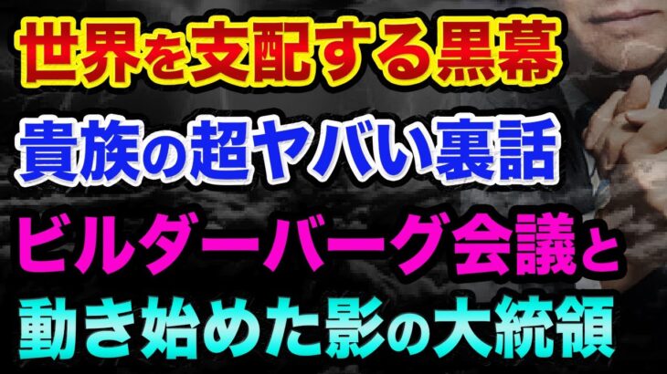 世界を支配する黒幕「あの貴族」の超ヤバい裏話、ビルダーバーグ会議と影の大統領ピーターティール【 ビルダーバーグ会議 ダボス会議 都市伝説 黒幕 天皇 】