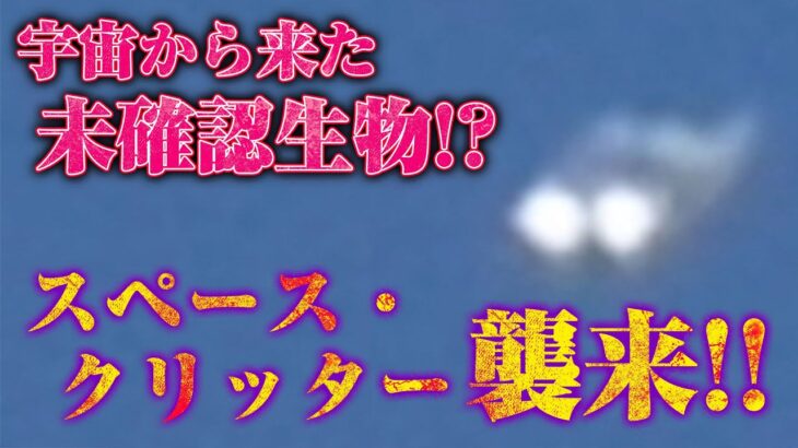 宇宙から来た未確認生物「スペース・クリッター」襲来！！