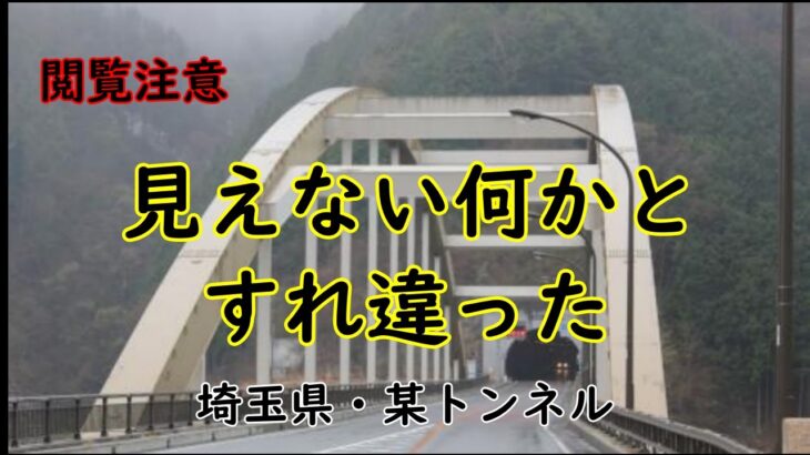 【閲覧注意】心霊現象⁉見えない何かとすれ違った