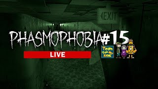 #15【Phasmophobia】心霊現象を調査してお金を稼ぐ謎解きホラーゲーム［天の声｜たいち｜なつ｜兄さん］