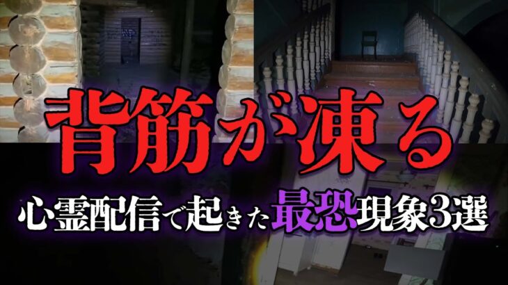 【ゆっくり解説】ヤバすぎる。世界の心霊配信中に起きた心霊現象3選