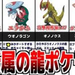 伝説・600族でもないため、動画で取り上げられない悲しき『無所属のドラゴンポケモン』について解説【歴代ポケモン】