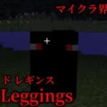 （マイクラ都市伝説68）マイクラ界のUMA Void Leggings （ヴォイドレギンス）