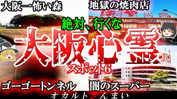 【大阪】鳥肌が立つ心霊スポット7選パート6！最恐の地「アジャリの森」の怖い話とは…？【ゆっくり解説】