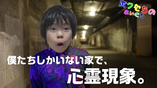 【僕たちしかいない部屋で心霊現象】 かずき(9歳)＆ゆうき(8歳)　353日目