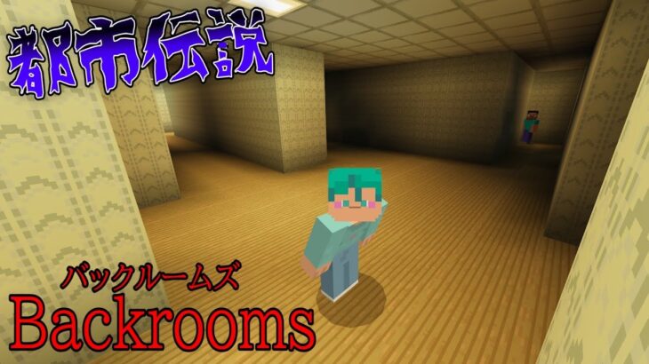 【マイクラ】都市伝説の”Backrooms”にまた入ってしまった…。