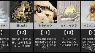 【UMA】日本にいるとされる未確認生物13選