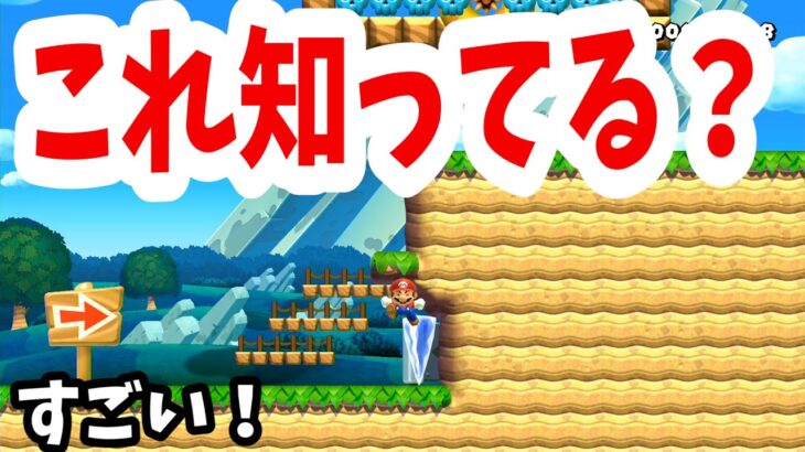 【心霊現象？】ここに挟まると意味不明な事が起きます・・・マリオメーカー2 Super Mario Maker 2 マリオちはや