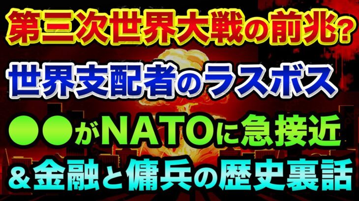 第三次世界大戦の前兆？「207年ぶり」に世界支配者のラスボス●●がNATOに急接近。ダボス会議とスイスの金融と傭兵の歴史裏話がヤバすぎる【 都市伝説 日経平均 ダボス会議 歴史 】