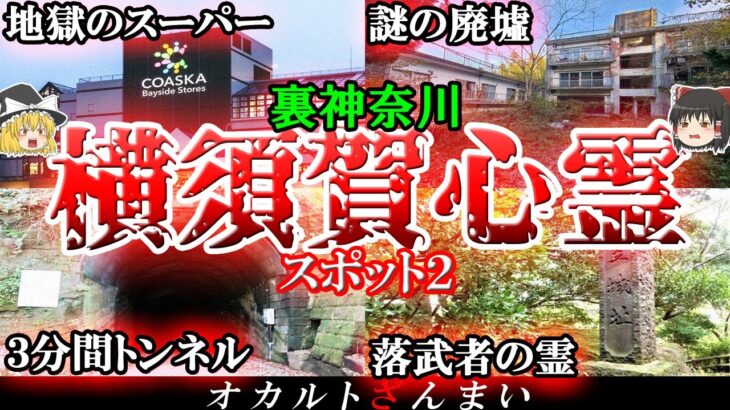 【神奈川】横須賀市の心霊スポット6選パート2！謎の廃墟で起こる「怖い話」とは…？【ゆっくり解説】