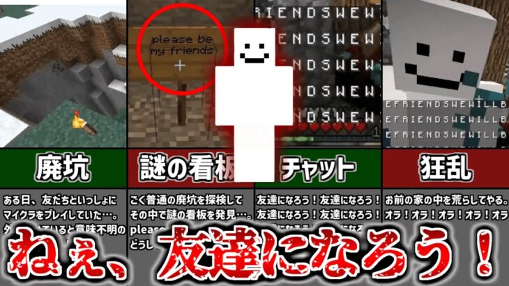 【マイクラ都市伝説】真っ白の家荒らし迷惑野郎” Billy（ビリー）”廃坑にあった謎の看板は誰が立てた？【ゆっくり解説】