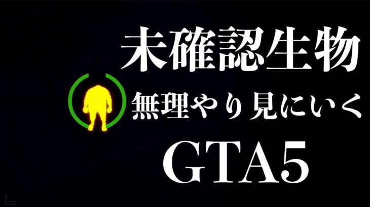 【謎の生物をMODで見に行ったら…】GTA5実況（未確認生物UMA）