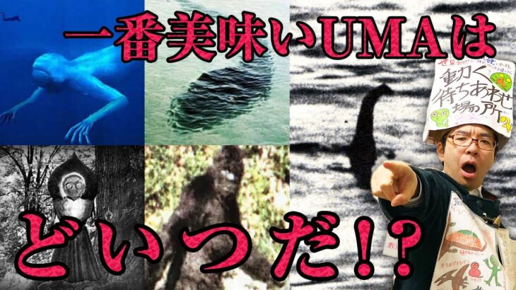 【絶品グルメ】一番美味しい未確認生物は、どいつだ！？【UMAを食べた人たち】