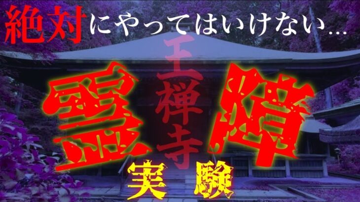 心霊現象多発‼︎心霊スポットでやってはいけない事をやってみた。