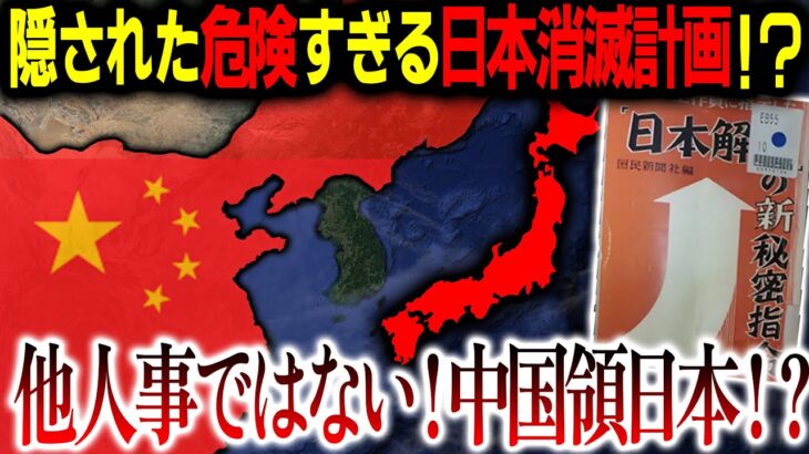 【警告予言】日本人はいなくなる！『ある計画』によって、まもなく日本は消滅する⁉止めることはできるのか？【予言：都市伝説】