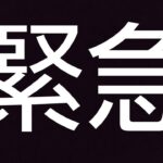 チャンネル始まって以来のピンチ→しばらくサブチャンネルに移行します。