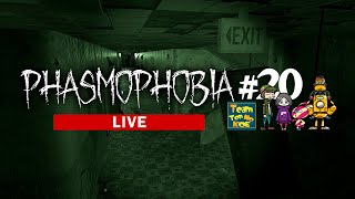 #20【Phasmophobia】心霊現象を調査してお金を稼ぐ謎解きホラーゲーム［天の声｜たいち｜なつ｜兄さん］