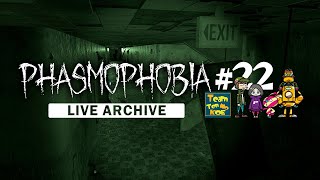 #22【Phasmophobia】心霊現象を調査してお金を稼ぐ謎解きホラーゲーム［天の声｜たいち｜なつ｜兄さん］