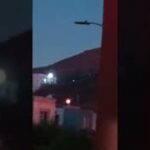 Objeto Volador No Identificado se mete a una montaña platillo alienigena extraterrestre o Avion dron