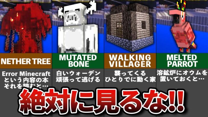 マイクラの隠された都市伝説【ゆっくり解説】