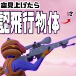 未確認飛行物体を見つけたんだが…【Fortnite/フォートナイト】#Shorts