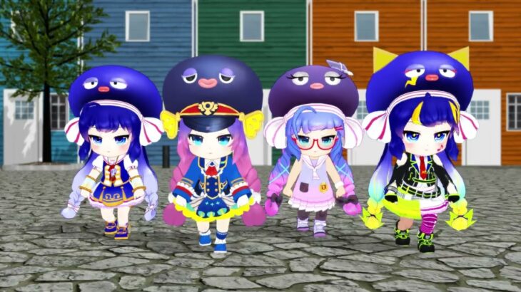 【MMD】ぷちウナ軍団で 秋の未確認生物ロングバージョン【音街ウナ投稿祭】