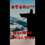 【未確認生物?】撮影者が死亡? 雪山に立つ人型物体【UFO?】