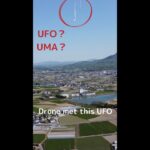 ドローン飛行中UFOに遭遇！？UFOかUMAか？一反木綿型UFOはドローンの限界高度を超え上空に消えていった…。