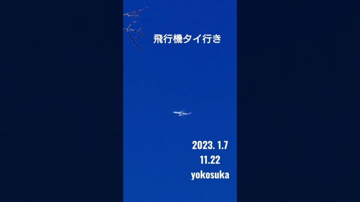 2023. 1.7 タイ行きの飛行機 #yokosuka #宇宙船 #scoutship #未確認飛行物体 #空飛ぶ円盤 #スカウトシップ