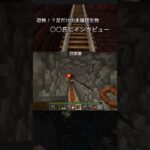 【Minecraft】恐怖！？足だけの未確認生物を発見したM氏に直撃インタビュー!! #minecraft #まいくら #オススメ #おすすめ #funny #fyp #shorts #ホラゲー