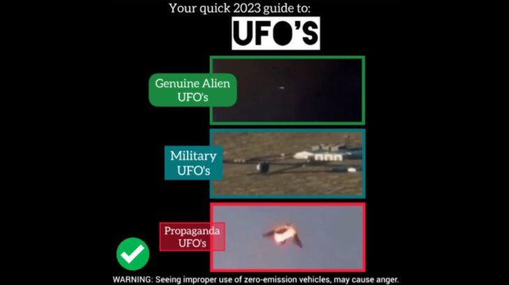 Your quick 2023 guide to: UFO’s.