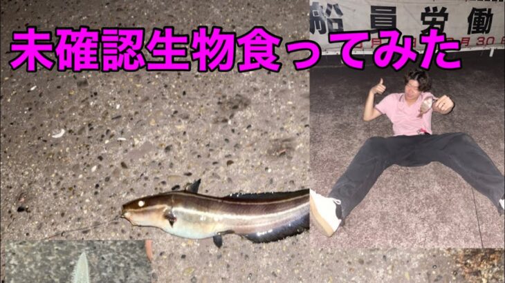 工場の隣で未確認生物食ってみた