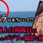 元・海上自衛官が撮影した「ゴジラ」の写真を入手！！　【ゴジラ実在説】【自衛隊】