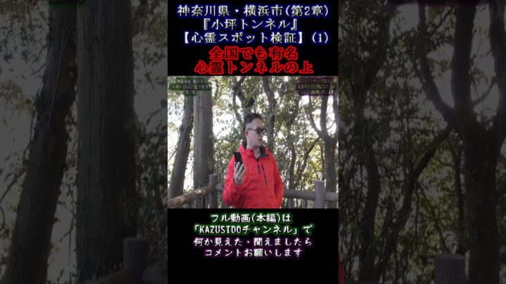 【小坪トンネル】超有名心霊スポット【逗子隧道】GHOST TUBEで検証しました【神奈川県横浜市】  『１』 (第２章) #shout #都市伝説 #幽霊 #ゴーストチューブ #切り抜き