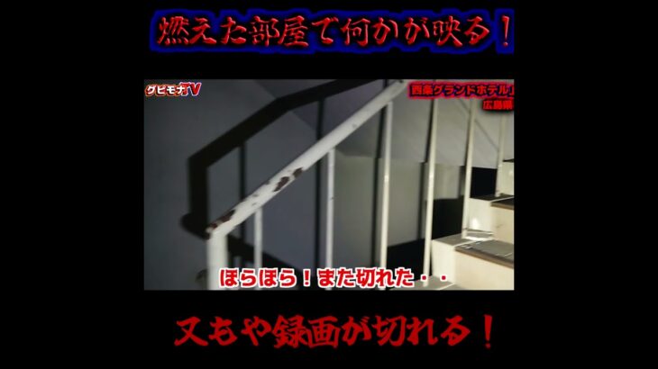 【心霊】燃えた部屋で何かが映る！#心霊 #心霊現象 #ghost #怖い #怖い場所 #心霊体験 #都市伝説 #廃墟探索