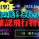 【目撃】多数の光！これって？未確認飛行物体？