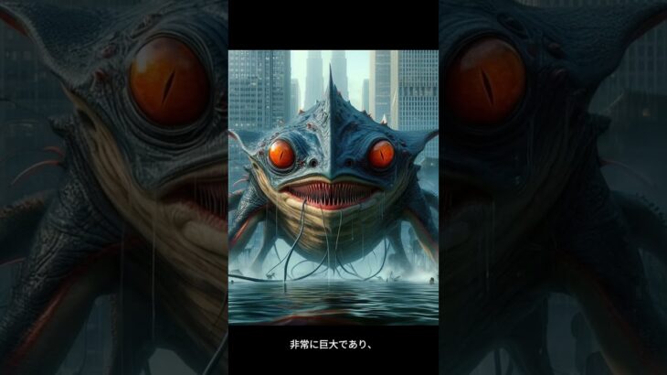 未確認生物【パンメガス】　UMA　都市伝説　モンスター　怪物　#未確認生物 #クリプトゾオロジー #謎の生物 #未知の生物 #幻獣 #未確認動物 #怪獣 #未知生物 #未確認種#幻獣