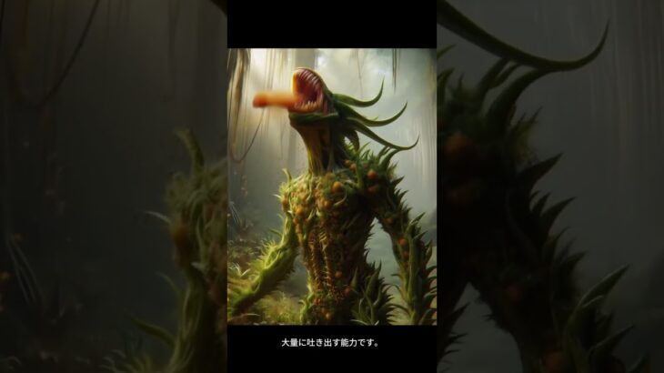 未確認生物【ヴァインシード】　UMA　都市伝説　モンスター　怪物　#未確認生物 #クリプトゾオロジー #謎の生物 #未知の生物 #幻獣 #未確認動物 #怪獣 #未知生物 #未確認種#幻獣