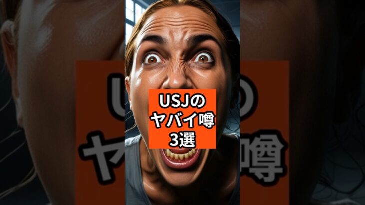 USJのヤバイ噂 #オカルト #都市伝説 #ミステリー #怖い話 #雑学 #USJ #ユニバ #shorts